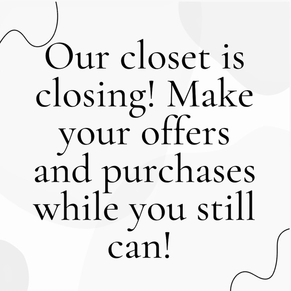 CLOSET CLOSING‼️ - Picture 1 of 1